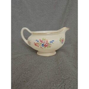 Homer Laughlin Eggshell Nautilus Vintage ceramic creamer